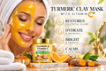 AVEA Instant Lift Turmeric Vitamin C Facial Mask, Deeply Moisturizing, Smooths Fine Lines, Tightens And Lifts, Specially Designed For Coarse Pores And Loose Skin. Russian Skincare Products, Facial Care, High-End Skincare Facial Mask